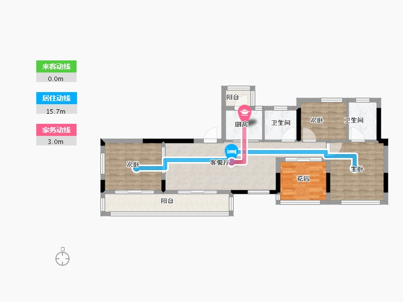 四川省-达州市-阳光·梵迪亚-81.20-户型库-动静线