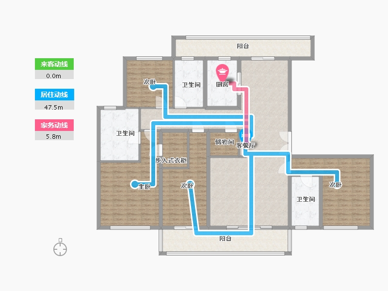 四川省-成都市-西派国樾-180.00-户型库-动静线