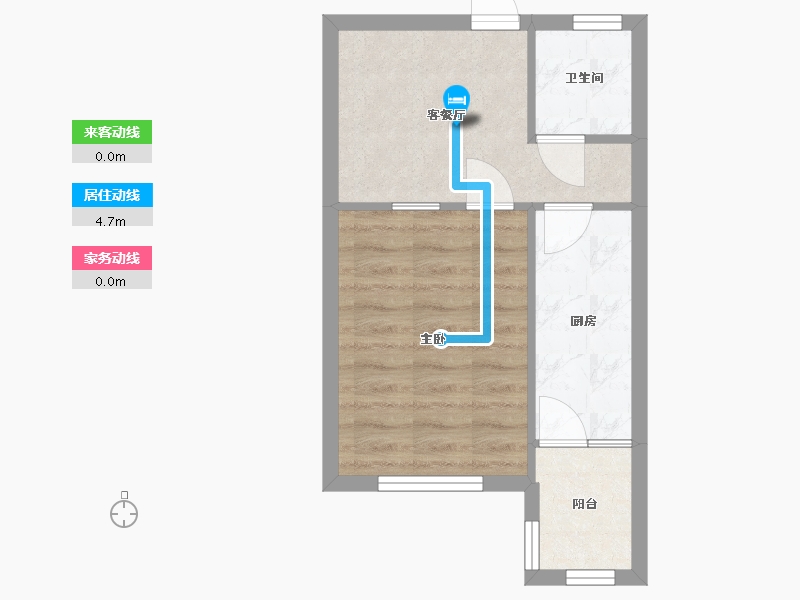 天津-天津市-昔阳南里-36.20-户型库-动静线