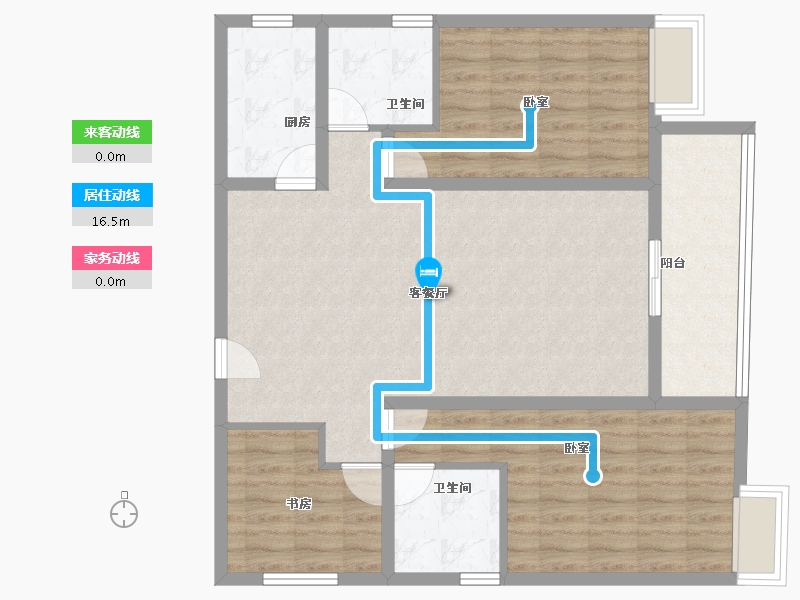 河南省-信阳市-凤凰春晓苑-93.00-户型库-动静线