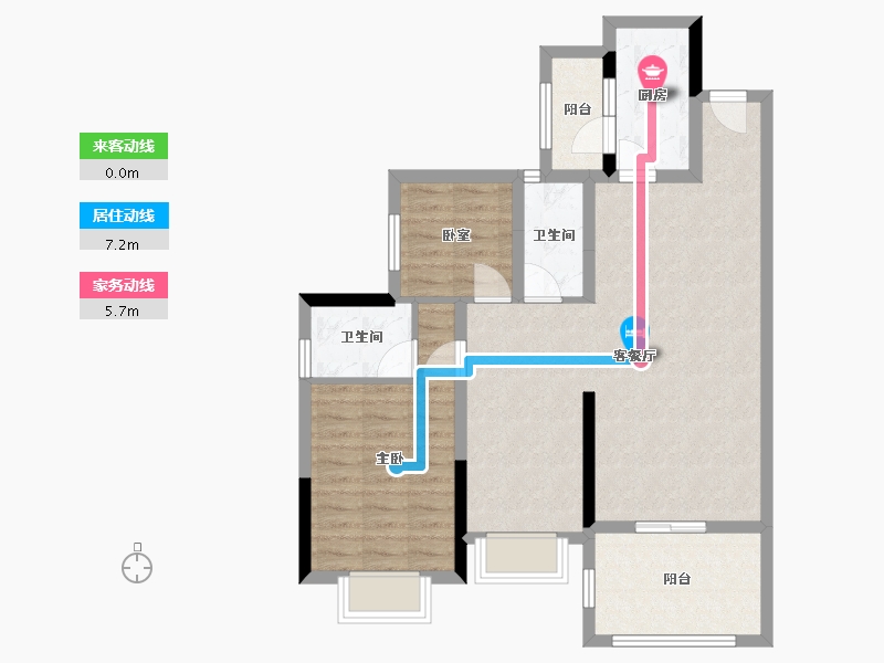 广东省-江门市-海悦东晟-81.60-户型库-动静线