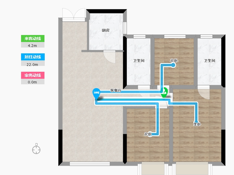 内蒙古自治区-通辽市-林语江南-98.00-户型库-动静线