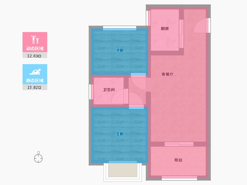 福建省-厦门市-保利天汇-49.00-户型库-动静分区