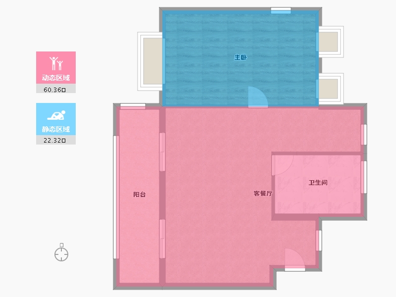 福建省-福州市-正祥林语墅-120.00-户型库-动静分区