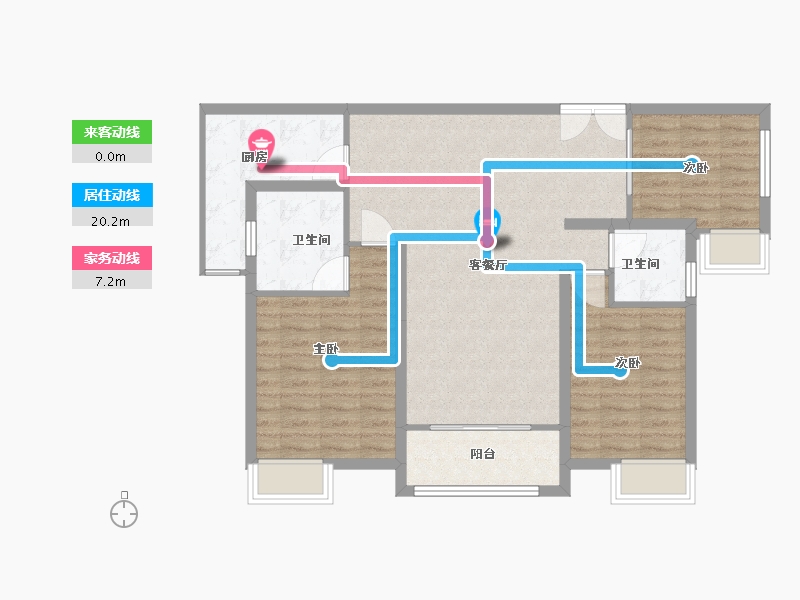 江西省-上饶市-红海高铁万象城-95.00-户型库-动静线