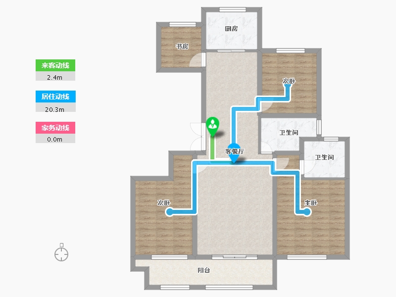 河南省-开封市-鼎立国际城-115.00-户型库-动静线