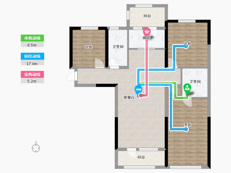 河北省-保定市-德信小区-114.45-户型库-动静线