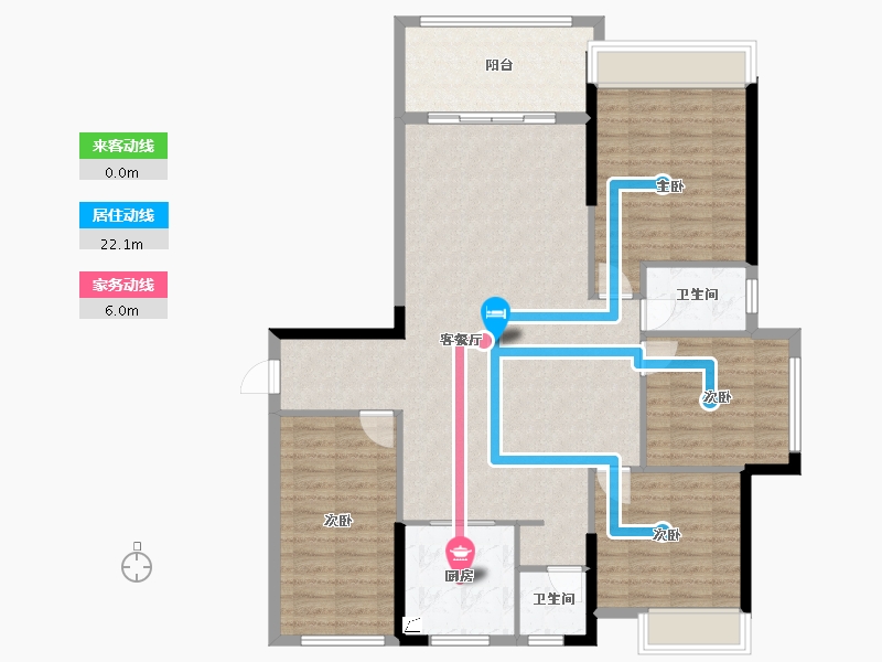 广东省-揭阳市-盛世华府-131.67-户型库-动静线