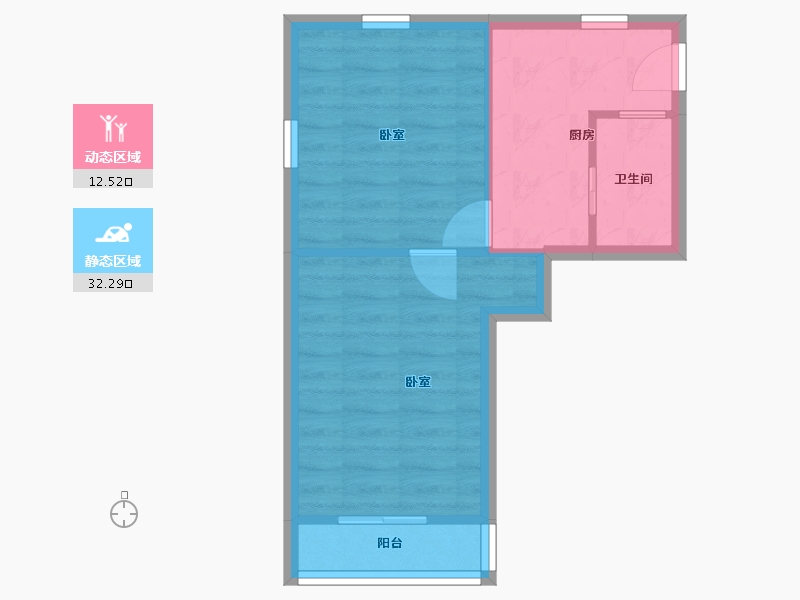 上海-上海市-延宁小区-40.00-户型库-动静分区