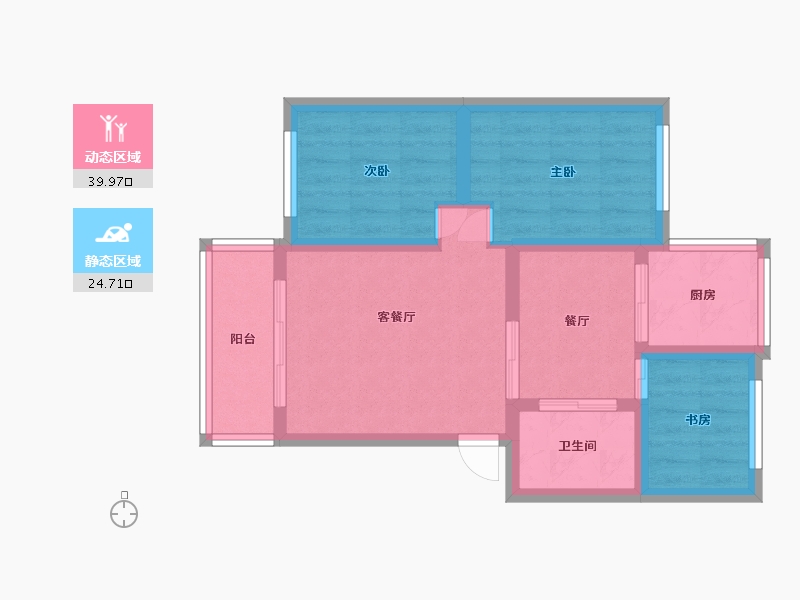 宁夏回族自治区-银川市-石油城-2区-145.00-户型库-动静分区