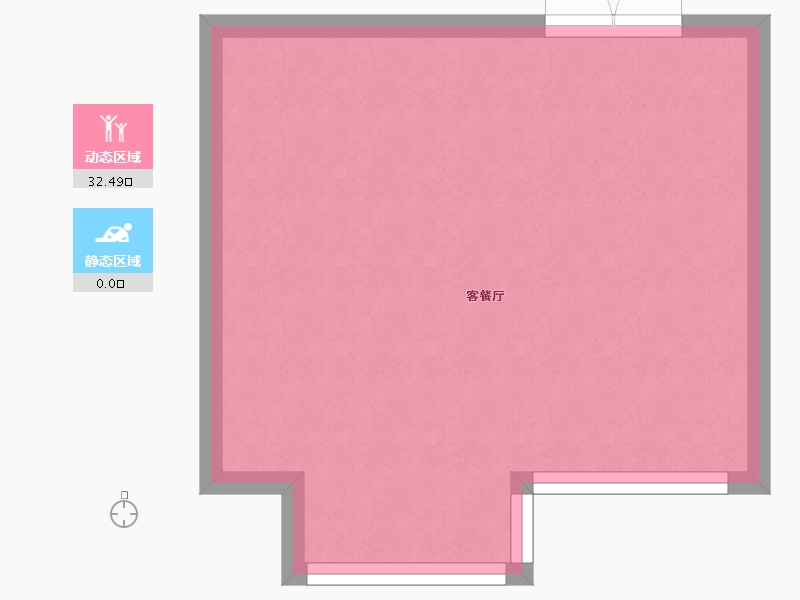 广东省-深圳市- 盛迪嘉光明新宝轩-63.00-户型库-动静分区