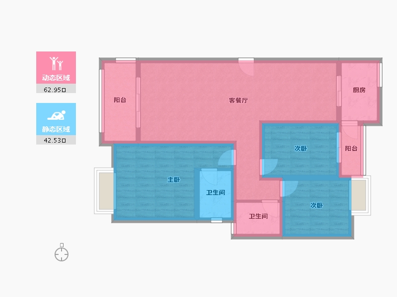 江西省-吉安市-庐陵文景-100.00-户型库-动静分区