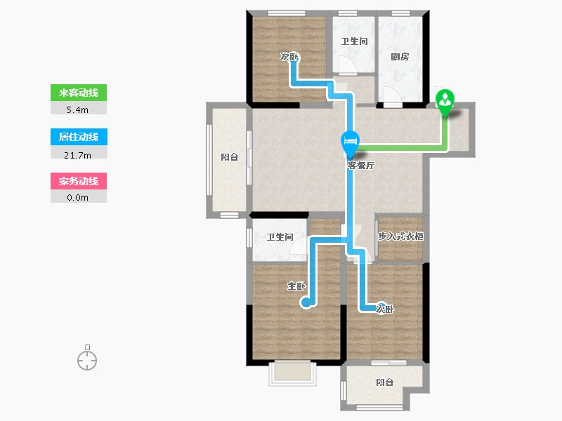 江苏省-宿迁市-明发首府-110.00-户型库-动静线