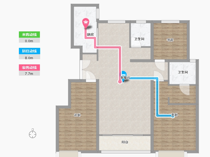 河北省-邢台市-永康世家-120.00-户型库-动静线