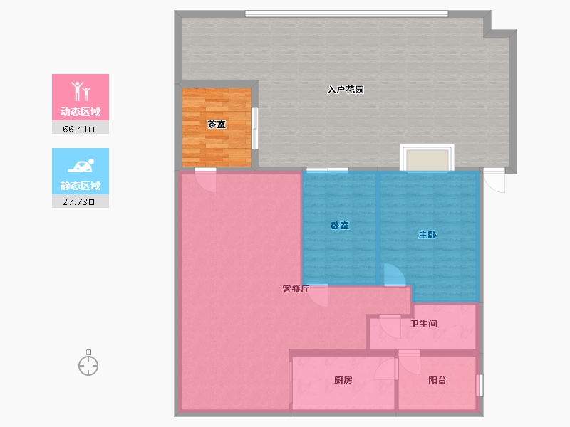 广东省-广州市-碧桂园-100.00-户型库-动静分区