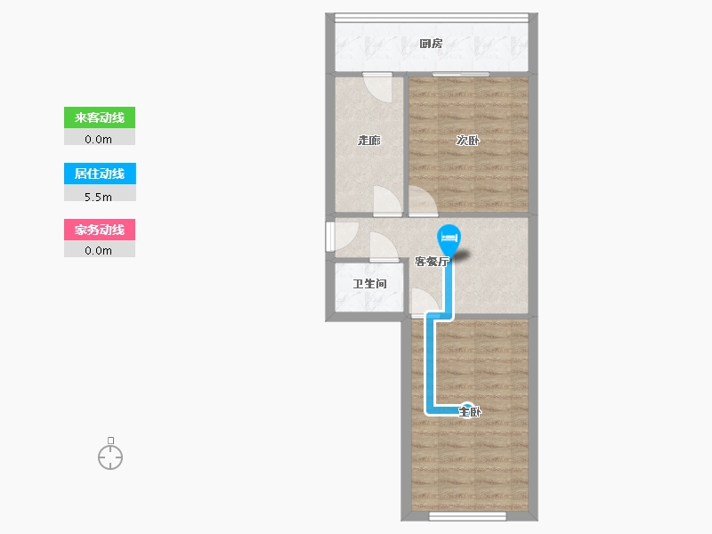 天津-天津市-雅致里-北区-48.00-户型库-动静线