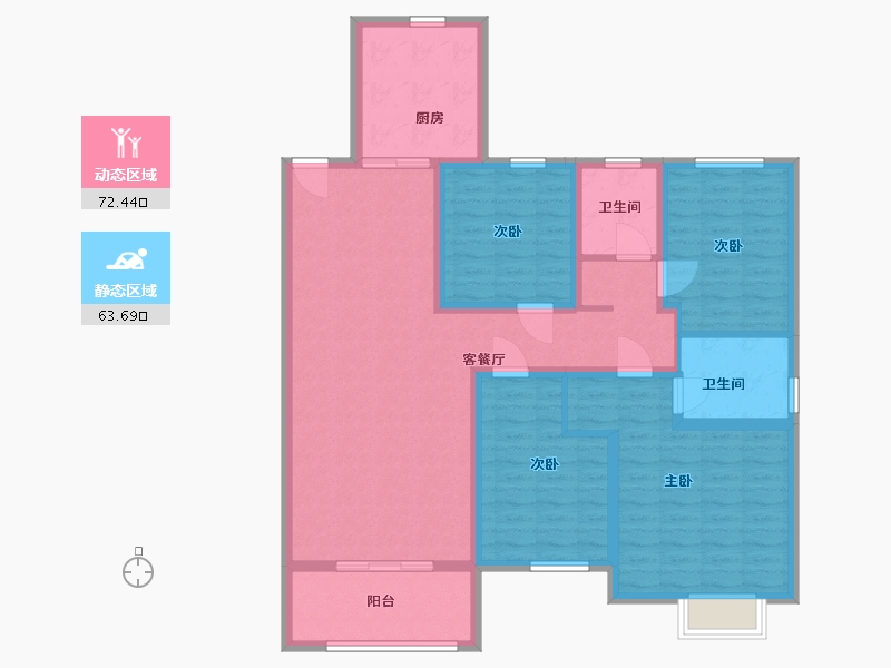 河北省-邯郸市-金地城-122.00-户型库-动静分区