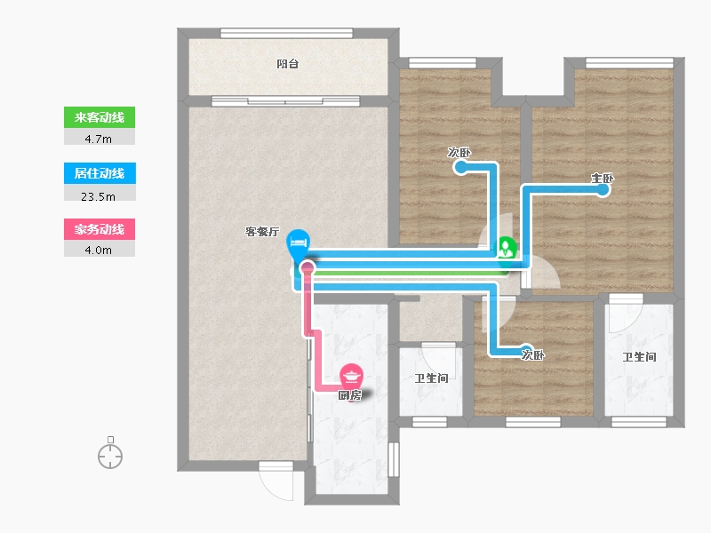 河南省-驻马店市-建业城-98.00-户型库-动静线