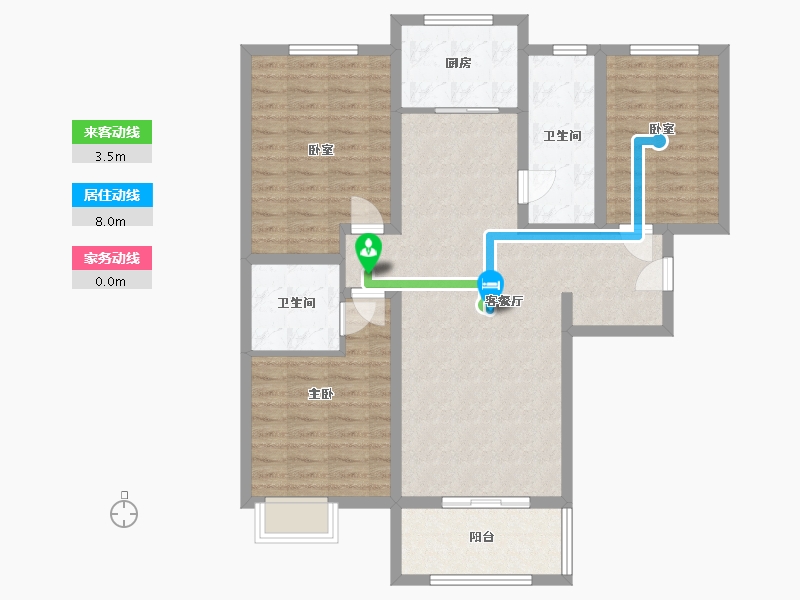 河北省-保定市-锦绣城-100.00-户型库-动静线