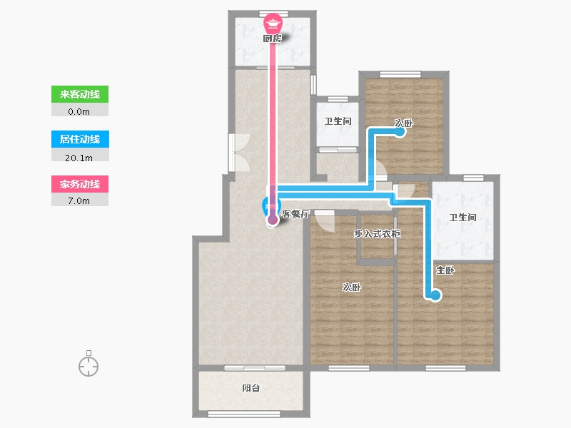 河南省-开封市-鼎立国际城-120.00-户型库-动静线