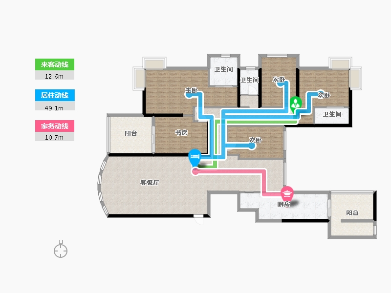 广东省-潮州市-海逸1号-230.00-户型库-动静线