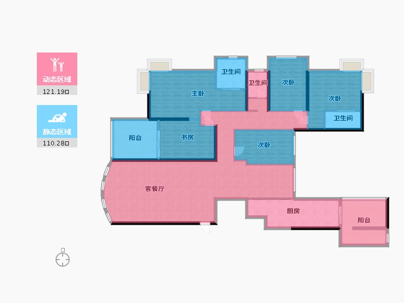 广东省-潮州市-海逸1号-230.00-户型库-动静分区