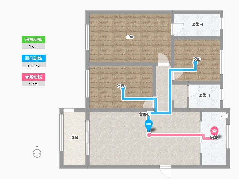 江苏省-连云港市-尚都滟澜山-108.00-户型库-动静线