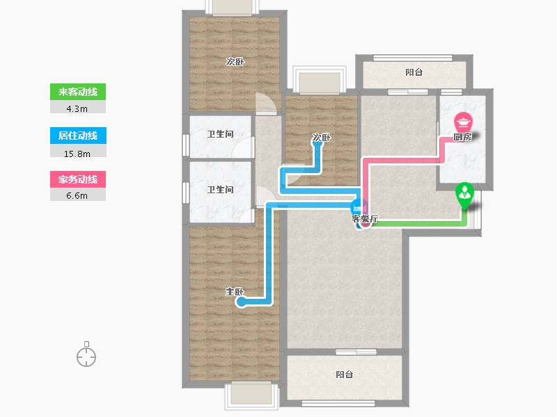 福建省-莆田市-雅颂居-130.00-户型库-动静线