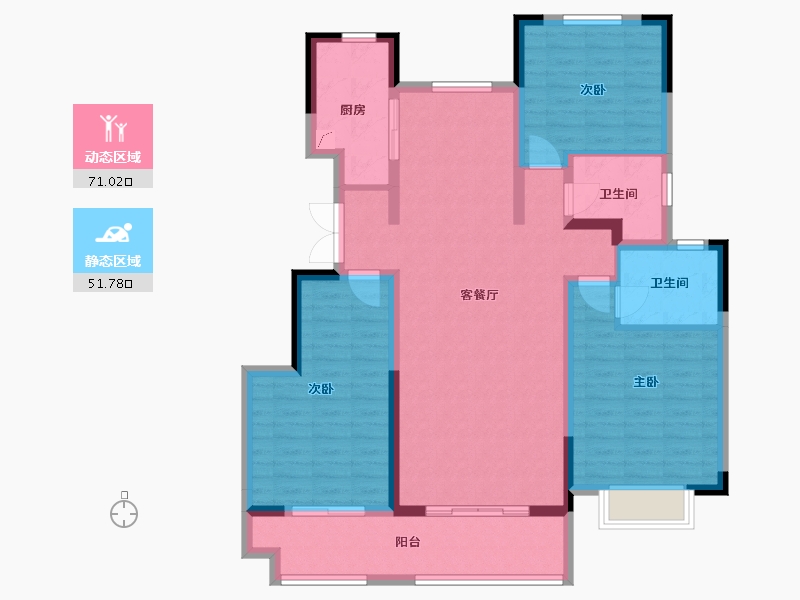 河北省-衡水市-太和英郡-110.00-户型库-动静分区