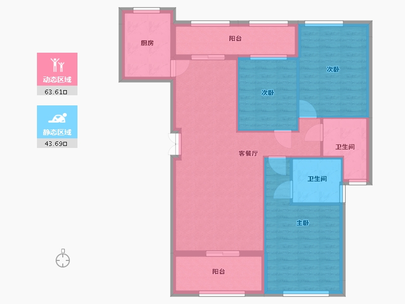 贵州省-黔东南苗族侗族自治州-开发区-98.00-户型库-动静分区