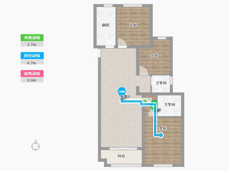 河北省-保定市-苏中祁悦府-84.00-户型库-动静线