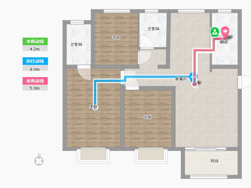 山东省-济南市-中新锦绣天地-100.00-户型库-动静线