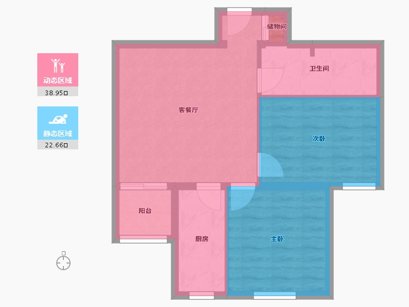 北京-北京市-右安门内大街-53.00-户型库-动静分区