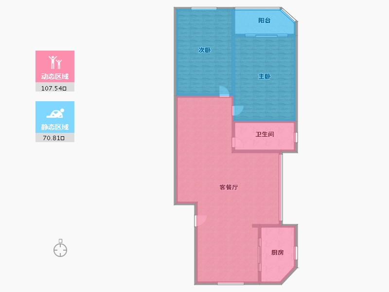 上海-上海市-花木路788弄小区-165.00-户型库-动静分区