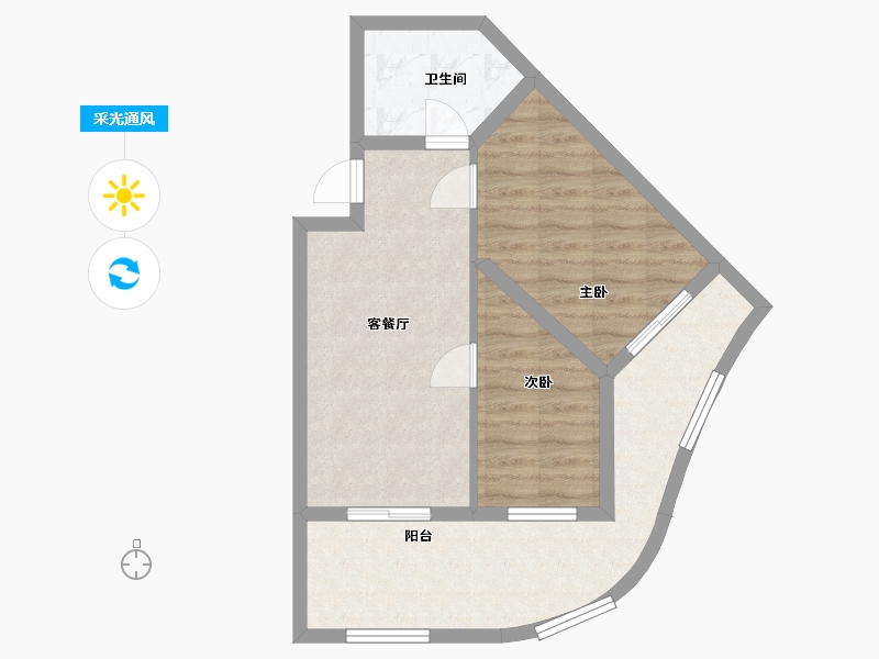 广东省-惠州市-山海传奇-50.23-户型库-采光通风