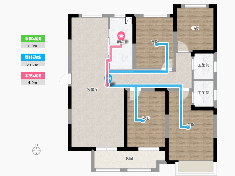 山东省-莱芜市-汉和赢臺-116.81-户型库-动静线