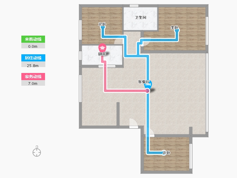 山东省-济南市-中新国际城-127.00-户型库-动静线