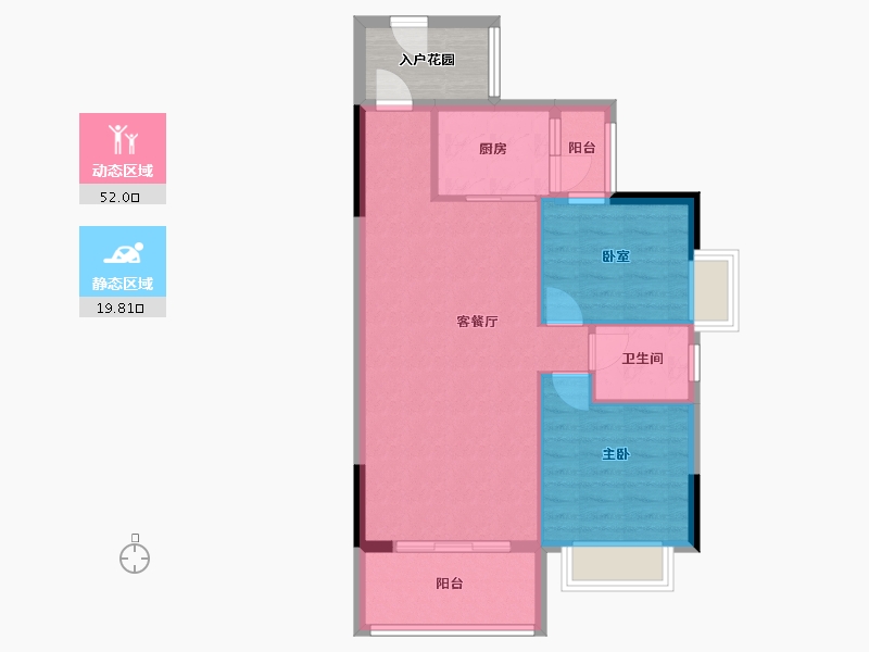 广东省-河源市-万隆丽景-73.00-户型库-动静分区