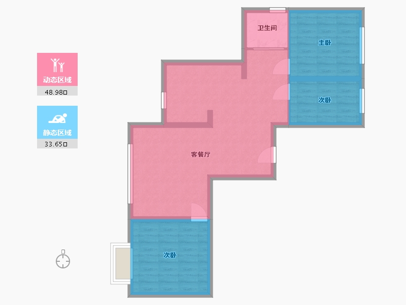 山西省-太原市-万科新都荟-85.00-户型库-动静分区