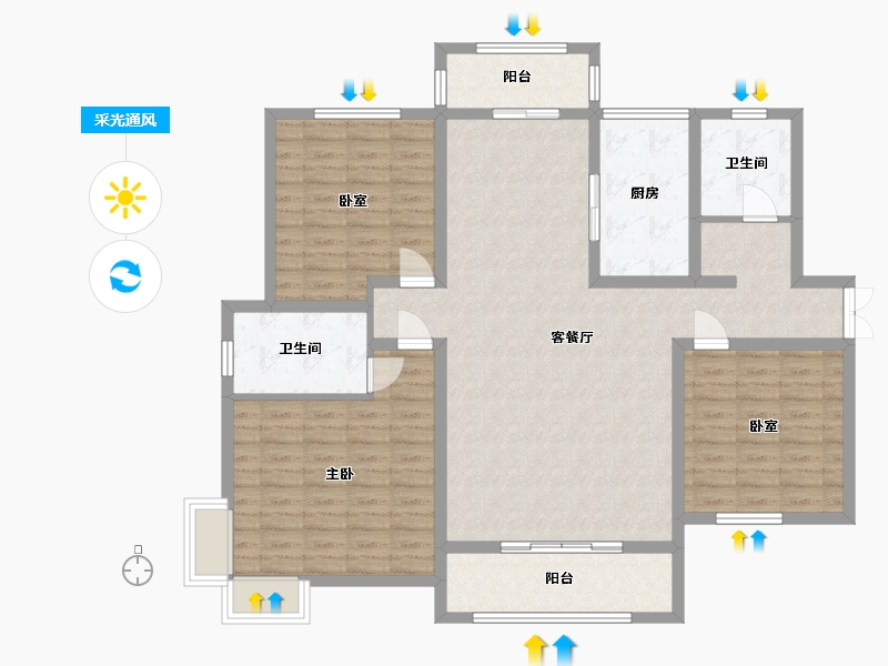 河南省-商丘市-国安府-35.48-户型库-采光通风