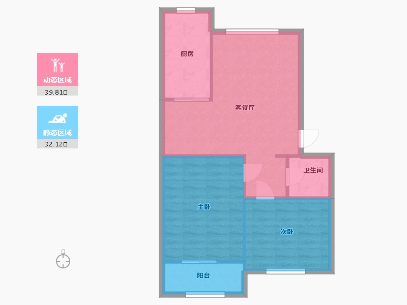 山东省-济南市-济钢新村-北区-78.79-户型库-动静分区