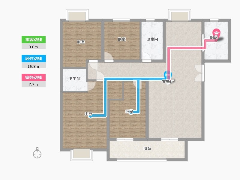 河南省-平顶山市-领创大地城-141.00-户型库-动静线