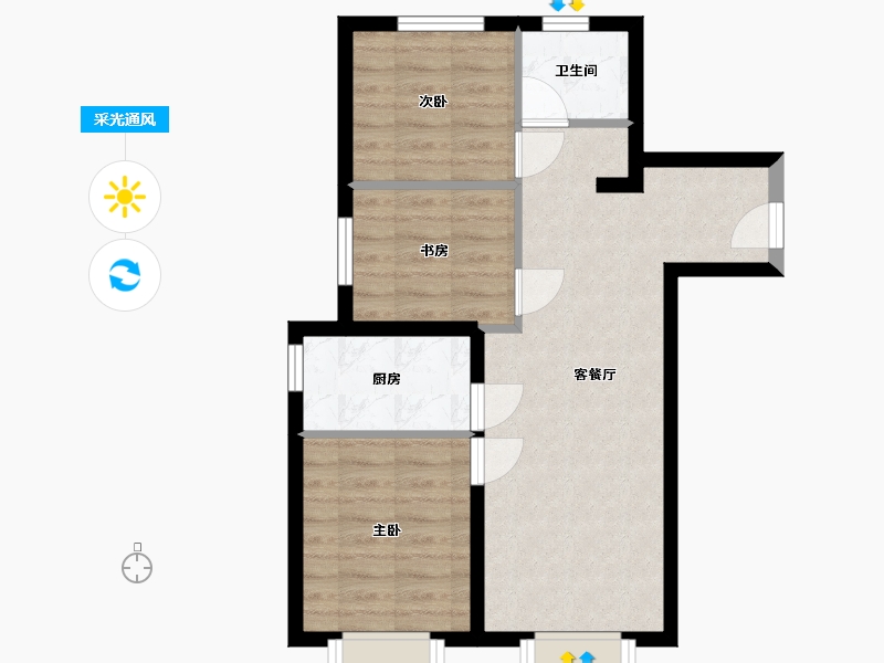 北京-北京市-111-89.00-户型库-采光通风