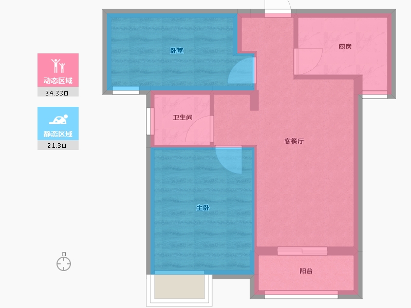 福建省-厦门市-国贸学原-三期-55.00-户型库-动静分区