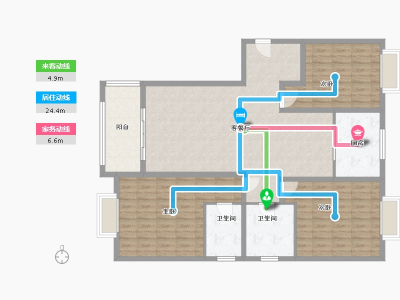 河南省-信阳市-信合翡翠学府-120.00-户型库-动静线