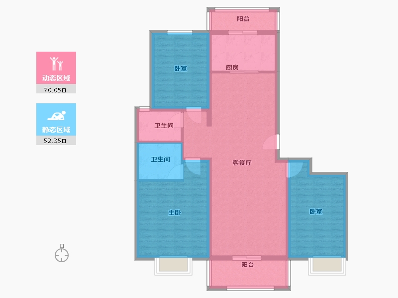 河北省-邯郸市-御景国际-110.00-户型库-动静分区