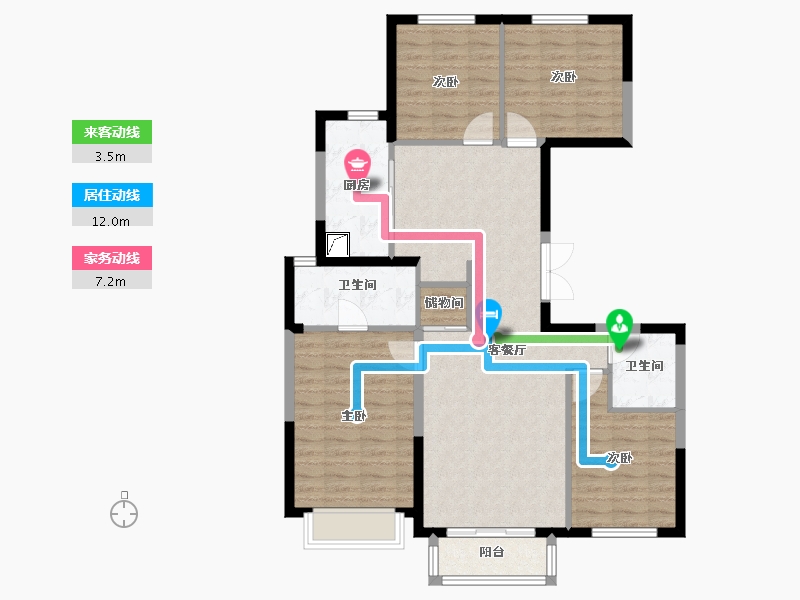 北京-北京市-国誉万和城-109.00-户型库-动静线