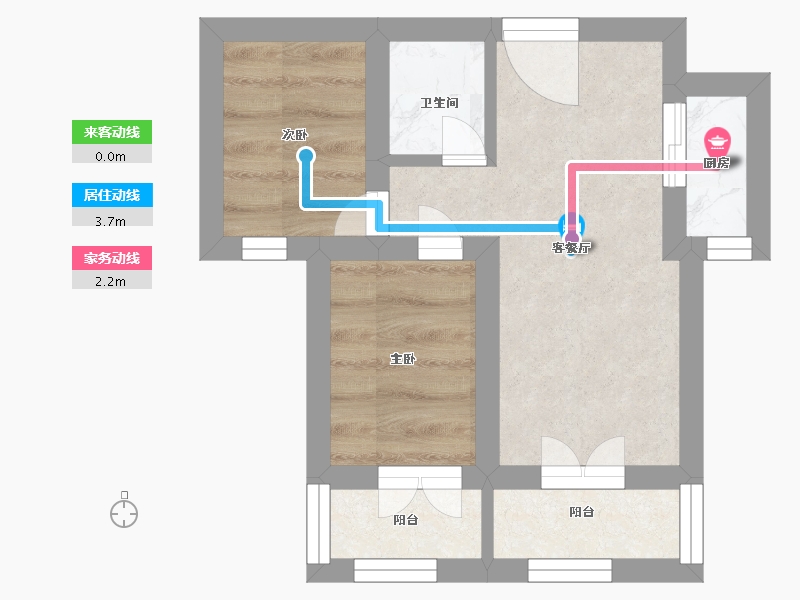 河北省-邢台市-龙溪尊苑-20.72-户型库-动静线