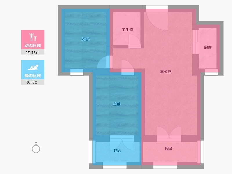 河北省-邢台市-龙溪尊苑-20.72-户型库-动静分区