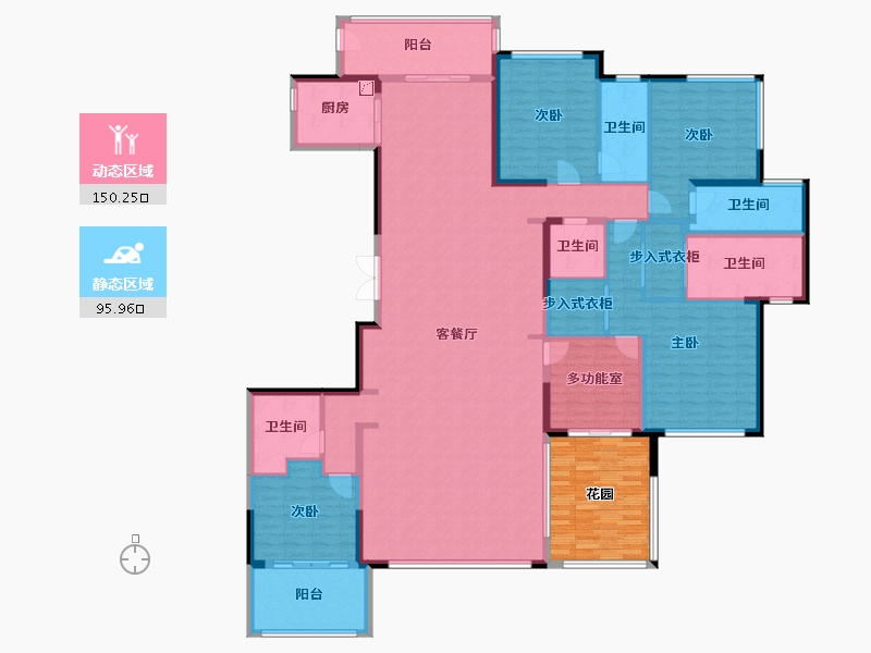 海南省-陵水黎族自治县-雅居乐海境新天-250.00-户型库-动静分区